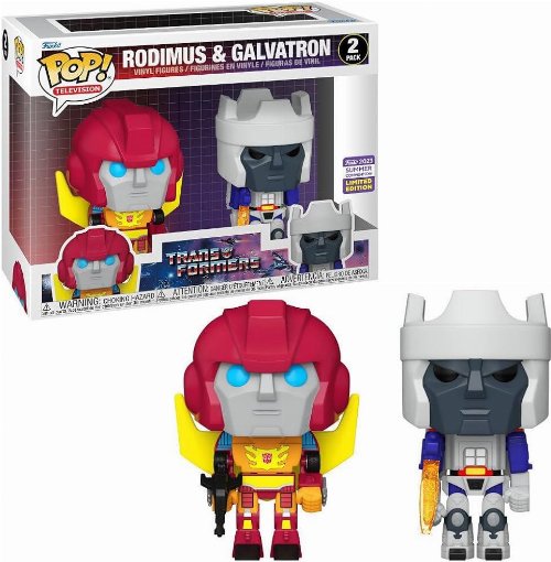 Φιγούρες Funko POP! Retro Toys: Transformers - Rodimus
& Galvatron 2-Pack (SDCC 2023 Exclusive)