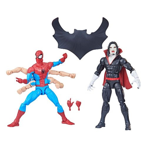 Marvel Legeds: The Amazing Spider-Man - Spider-Man
& Morbius 2-Pack Φιγούρες Δράσης (15cm)