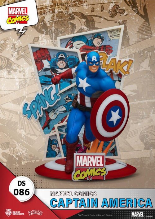 Marvel Comics: D-Stage - Captain America Statue
Figure (16cm)