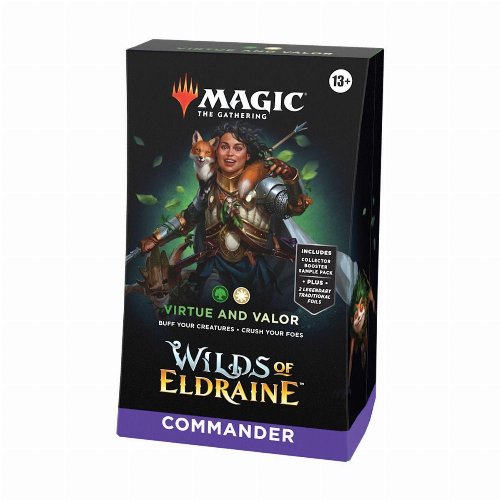 Magic the Gathering - Wilds of Eldraine Commander Deck
(Virtue and Valor)