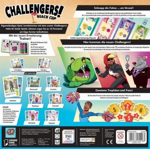 Board Game Challengers! 2 Beach
Cup