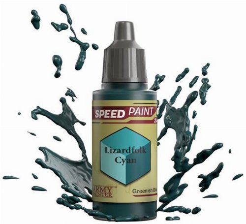 The Army Painter - Speedpaint Lizardfolk Cyan Χρώμα
Μοντελισμού (18ml)