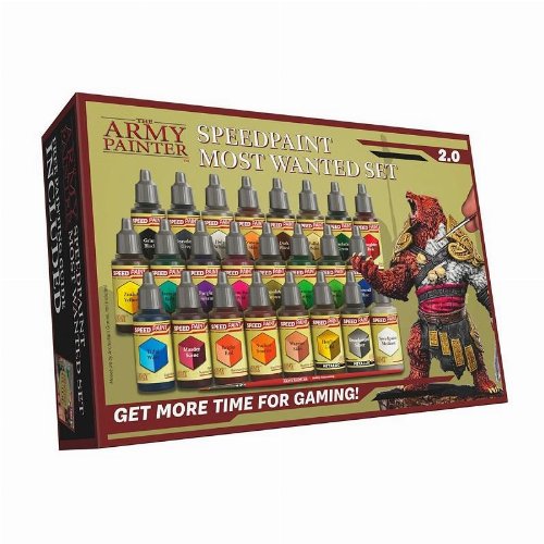 The Army Painter - Speedpaint Most Wanted Set 2.0 (24
Colours)