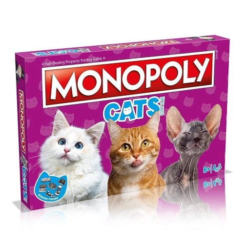 Επιτραπέζιο Παιχνίδι Monopoly: Cats