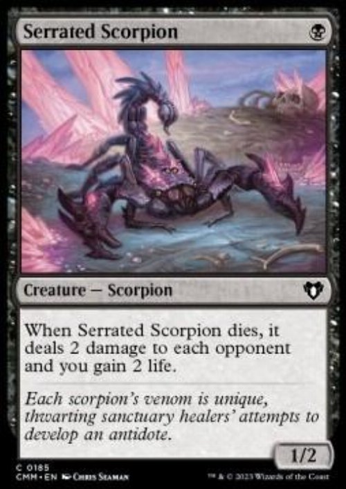 Serrated Scorpion