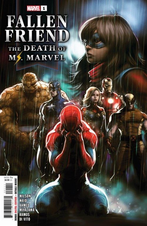 Τεύχος Κόμικ Fallen Friend The Death of Ms. Marvel
#1