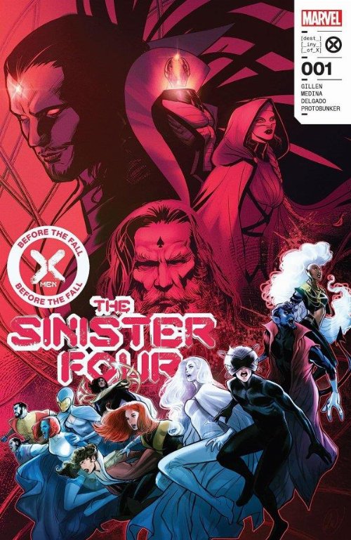 Τεύχος Κόμικ X-Men Before the Fall Sinister Four
#1