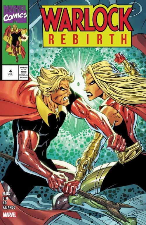 Τεύχος Κόμικ Warlock Rebirth #4 (OF 5)