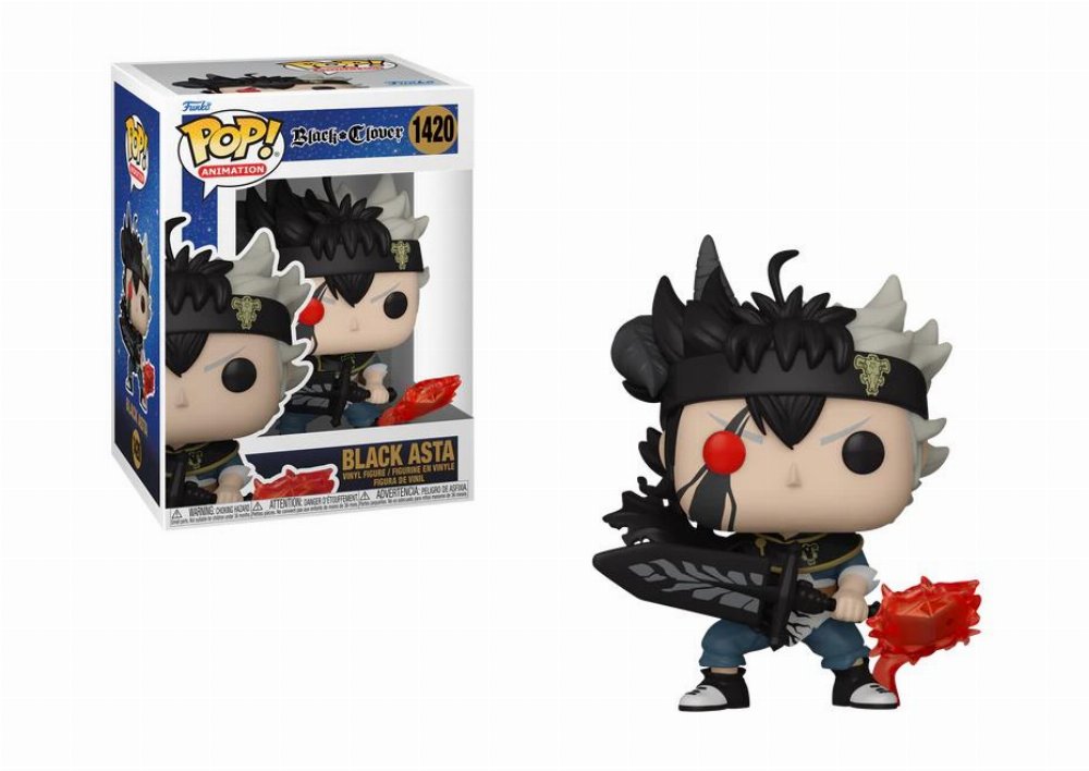 BLACK CLOVER - FUNKO POP! - Black Asta - n°1420