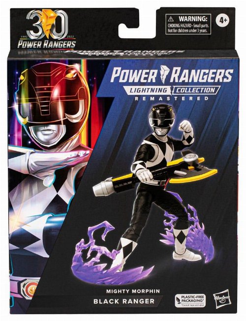 Power Rangers Lightning Collection Remastered - Mighty
Morphin Black Ranger Φιγούρα Δράσης (15cm)