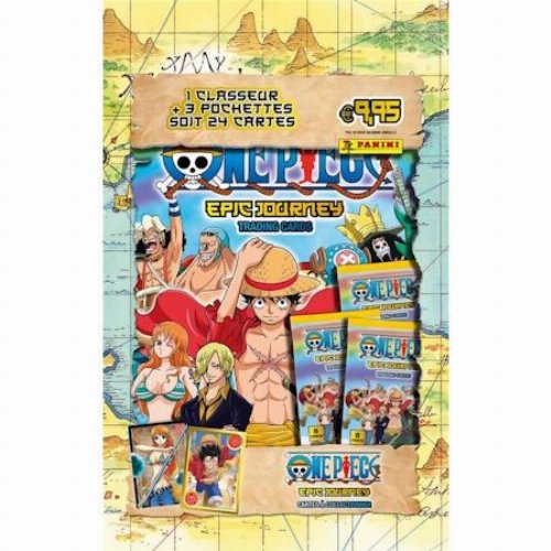 Panini One Piece Starter Pack Άλμπουμ: Epic Journey