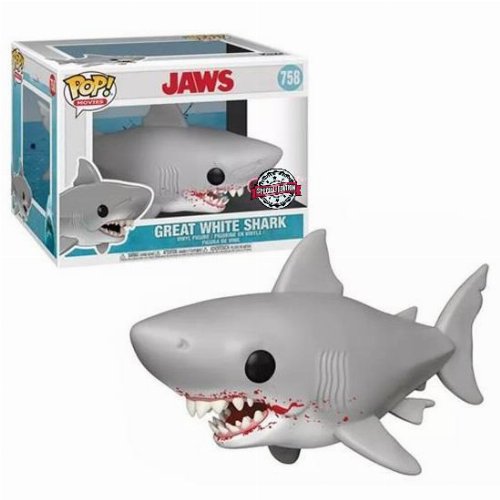 Φιγούρα Funko POP! Jaws - Great White Shark (Bloody
Variant) #758 Supersized (Exclusive)
