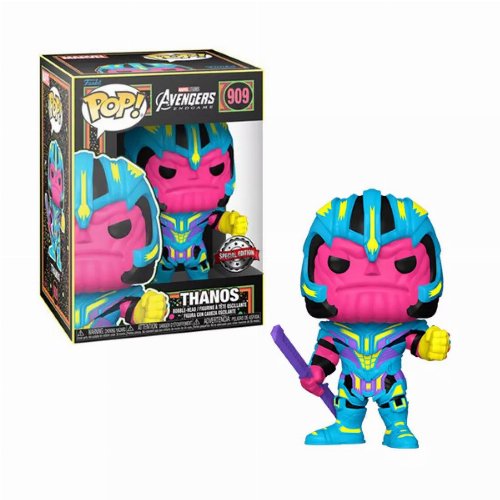 Φιγούρα Funko POP! Marvel: Avengers - Thanos (Black
Light) #909 (Exclusive)