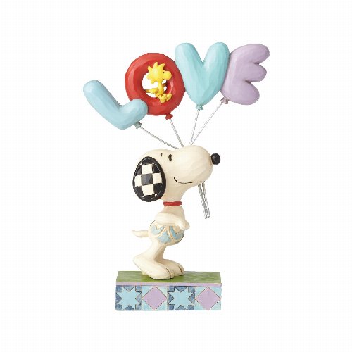 Snoopy: Enesco - Snoopy with LOVE Balloon by Jim Shore
Φιγούρα Αγαλματίδιο (19cm)