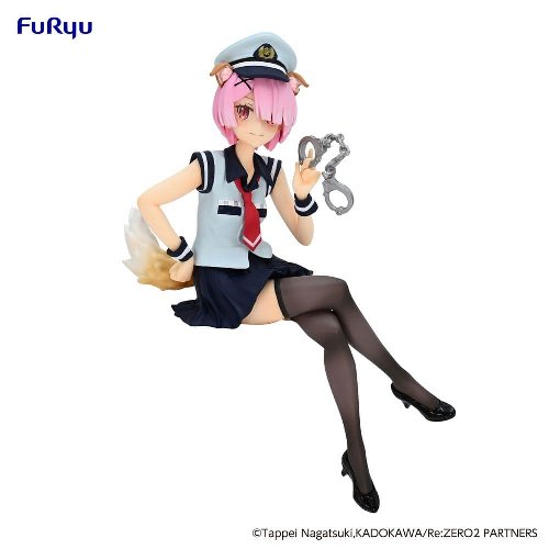 Re:Zero Starting Life in Another World: Noodle
Stopper - Ram Police Officer Cap with Dog Ears Statue Figure
(16cm)