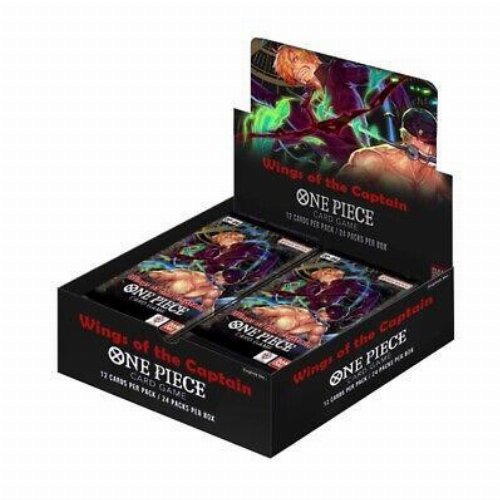 One Piece Card Game - OP06 Wings of the Captain
Booster Box (24 packs)