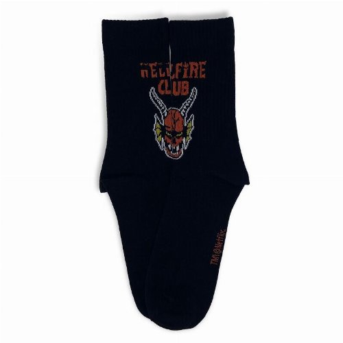 Stranger Things - Hellfire Club Black Socks
(Size 40-44)