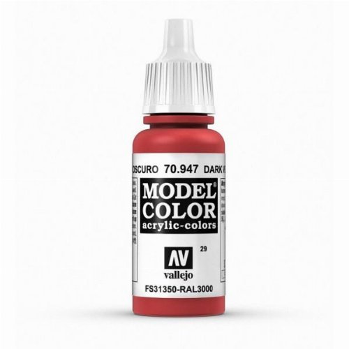 Vallejo Model Color - Dark Vermillion Χρώμα
Μοντελισμού (17ml)