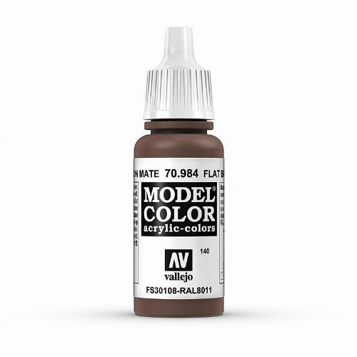 Vallejo Model Color - Flat Brown Χρώμα Μοντελισμού
(17ml)