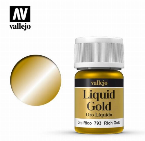 Vallejo Model Metal Color - Rich Gold Χρώμα
Μοντελισμού (35ml)