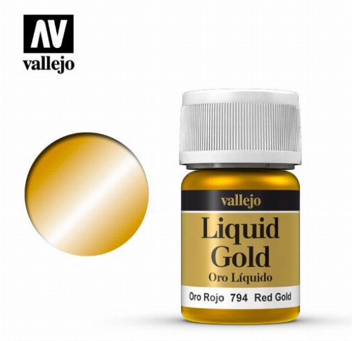 Vallejo Model Metal Color - Red Gold Χρώμα Μοντελισμού
(35ml)