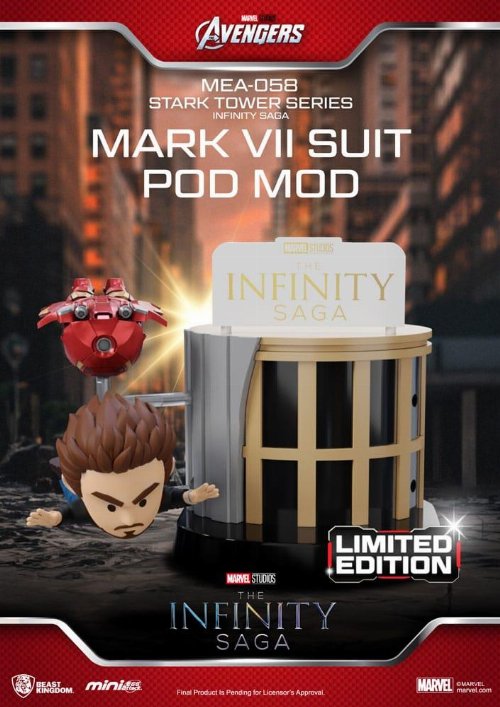 Marvel: Mini Egg Attack - Stark Tower: Tony
Stark & Mark VII Suit Pod Mod Statue Figure (12cm) Limited
Edition