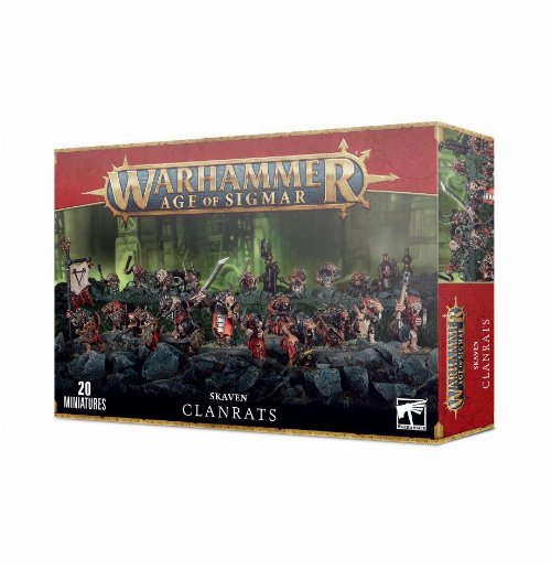 Warhammer Age of Sigmar - Skaven:
Clanrats