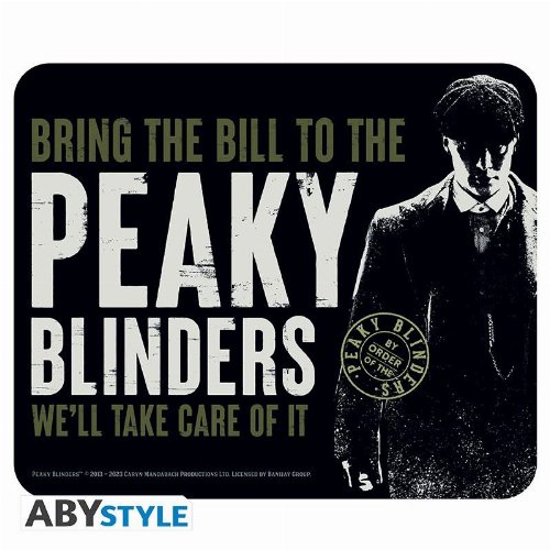 Peaky Blinders - Under New Management Mousepad
(24cm)