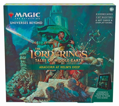 Magic the Gathering - Tales of Middle-Earth Scene Box:
Aragorn at Helm's Deep