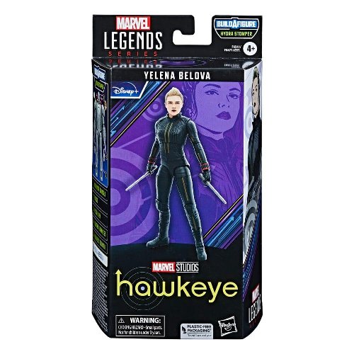 Marvel Legends: Hawkeye - Yelena Belova Action
Figure (15cm) Build-a-Figure Hydra Stomper