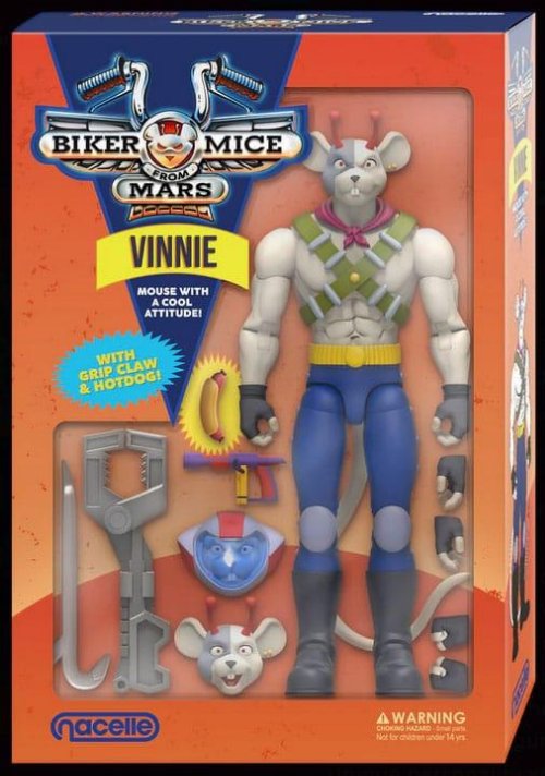 Biker Mice From Mars - Vinnie Φιγούρα Δράσης
(17cm)