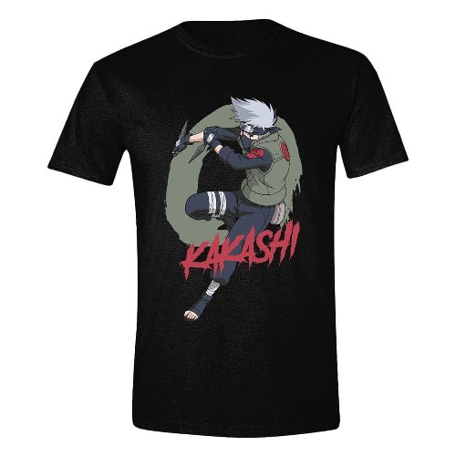 Naruto Shippuden - Kakashi Black T-Shirt
(XL)