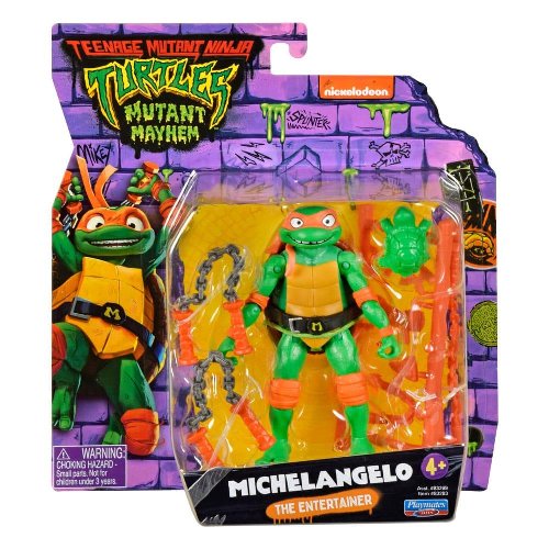 Teenage Mutant Ninja Turtles: Mutant Mayhem -
Michelangelo Action Figure (10cm)