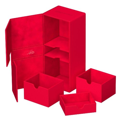 Ultimate Guard Flip 'n' Tray 266+ Deck Box -
XenoSkin Red