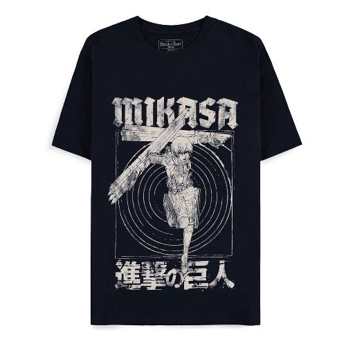 Attack on Titan - Mikasa Black T-Shirt