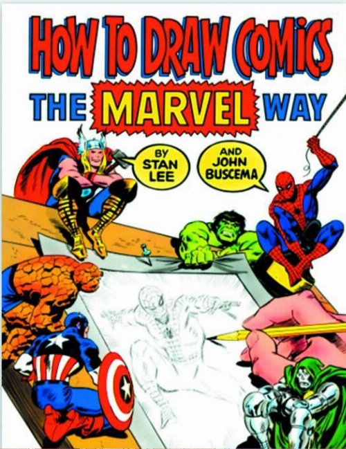 How To Draw Comics The Marvel Way SC New
Printing