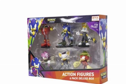 Sonic the Hedgehog Prime - Season 1 6-Pack
Deluxe Figures (Random Packaged Pack)
