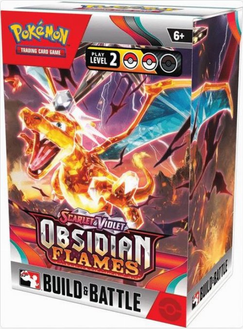 Pokemon TCG Scarlet & Violet Obsidian Flames -
Build & Battle Kit