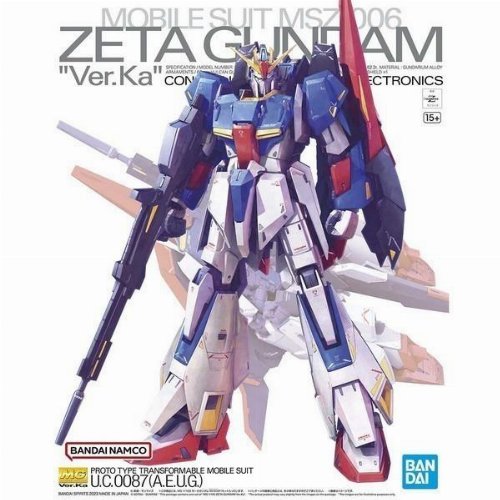 Mobile Suit Gundam - Master Grade Gunpla: Zeta Gundam
Ver. Ka 1/100 Σετ Μοντελισμού