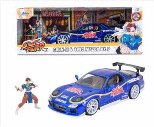 Street Fighter - Chun-Li 1993 Mazda RX-7 Κλίμακας 1/24
Diecast Model