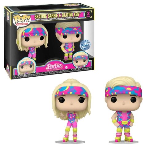 Figures Funko POP! Barbie The Movie - Skating
Barbie & Skating Ken 2-Pack (Exclusive)