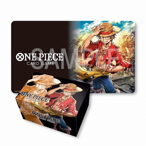 One Piece Card Game - Monkey D. Luffy (Storage Box
& Playmat)