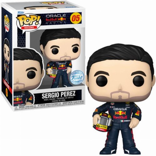 Figure Funko POP! Formula 1 Racing: Red Bull -
Sergio Perez with Helmet #05 (Exclusive)