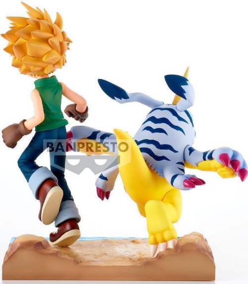 Digimon Adventure: DXF Adventure Series - Yamato
& Gabumon Statue Figure (15cm)