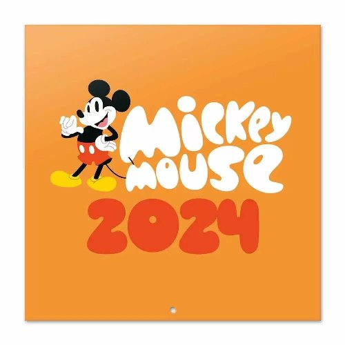 Mickey Mouse - 2024 Ημερολόγιο Τοίχου