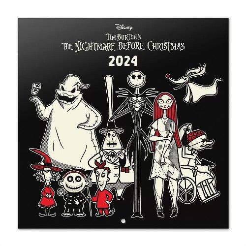 Disney: Nightmare Before Christmas - 2024 Wall
Calendar