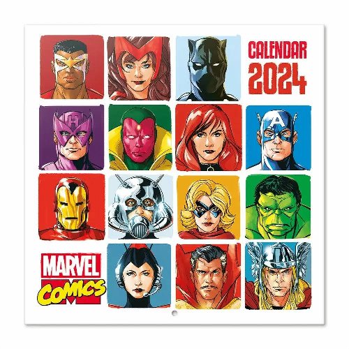 Marvel Comics - 2024 Wall
Calendar