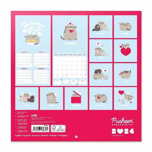 Pusheen - Purrfect Love Collection 2024 Wall
Calendar