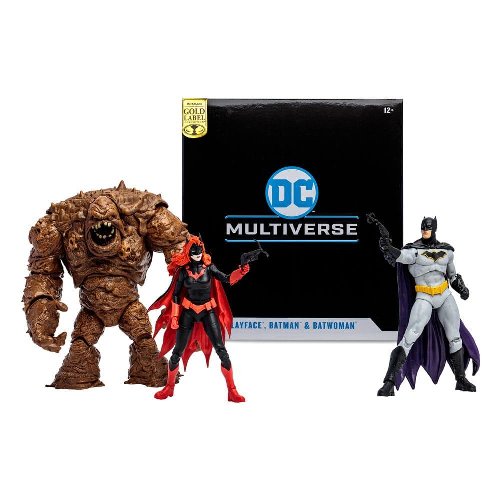 DC Multiverse: Gold Label - Clayface, Batman
& Batwoman 3-Pack Action Figure (18cm)