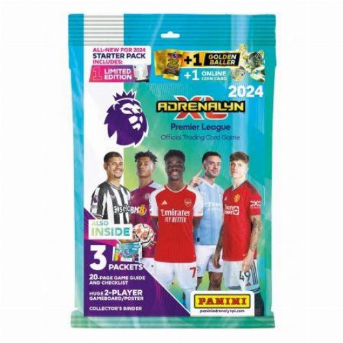 Panini - Premier League 2024 Adrenalyn XL Mega
Starter Pack